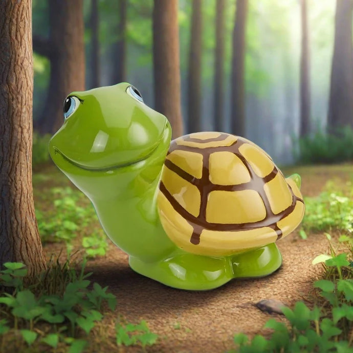 The Funky Teapot Paint your own Pottery item in the shape of a Cute Tortoise