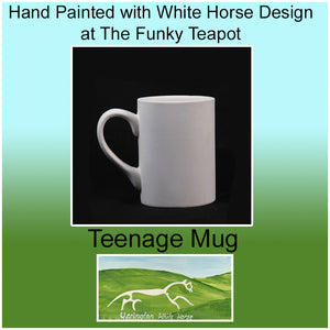 Hand Painted  Teenage Mug