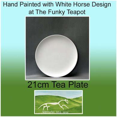 Hand Painted  Tea Plate