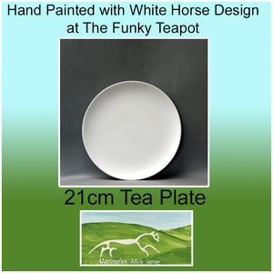 Hand Painted  Tea Plate