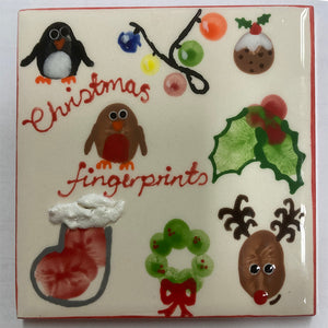 Christmas Finger Prints