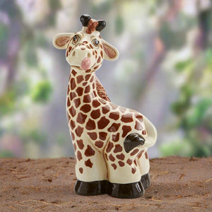The Funky Teapot Paint your own Pottery item in the shape of a Cute Giraffe