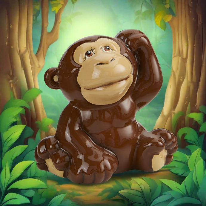 The Funky Teapot Paint your own Pottery in the shape of a Cute Monkey