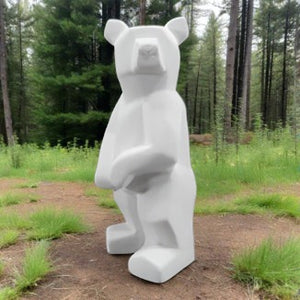 The Funky Teapot Faceted Bear Standing