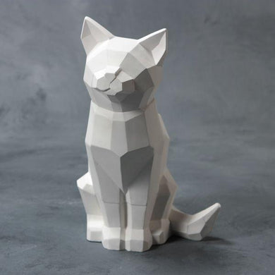 The Funky Teapot Faceted Cat