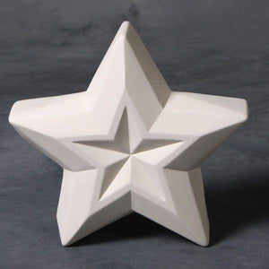 The Funky Teapot Faceted Large Star