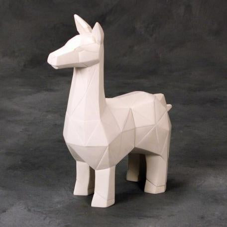 The Funky Teapot Faceted Llama