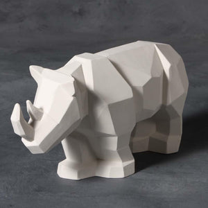 The Funky Teapot Faceted Rhino
