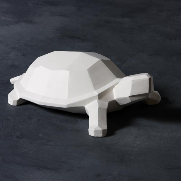 The Funky Teapot Faceted Tortoise