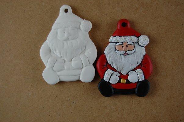 The Funky Teapot Flat Santa