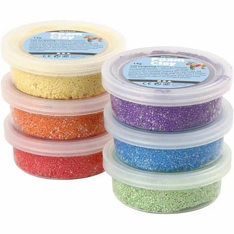 Six Colour Foam Clay Kit