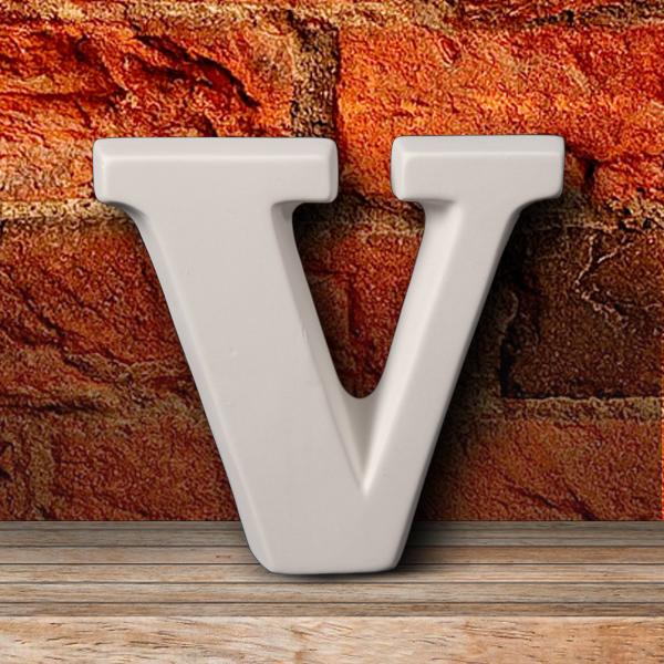 The Funky Teapot Letter V