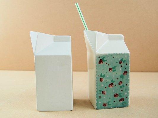 The Funky Teapot Milk Carton Jug (15cm)
