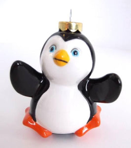 The Funky Teapot Penguin Ornament
